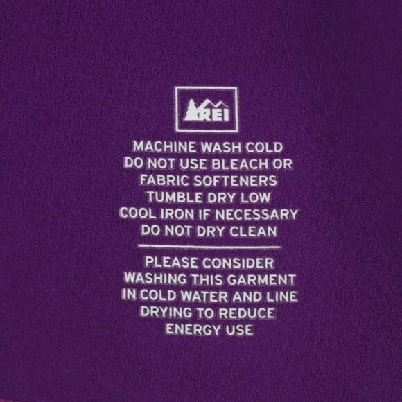 REI Women's XS Purple Scoop Neck Quick Drying Short Sleeve Activewear Tee - Picture 6 of 7